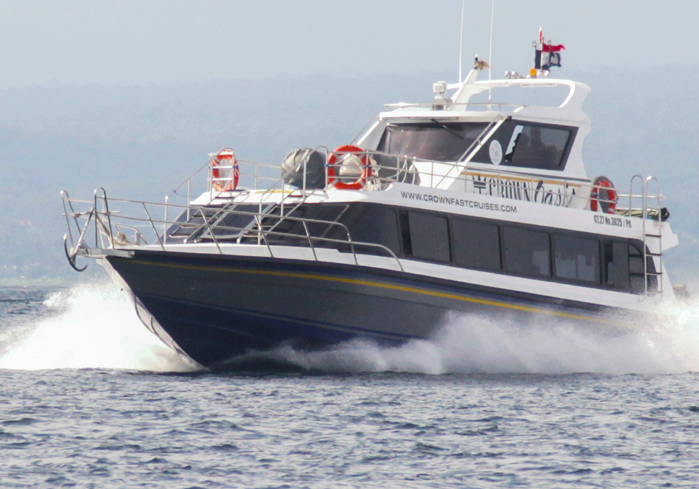 Crown Fast Cruises From Sanur to Nusa Penida