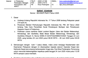 Fast Boat Departure Delay Padangbai–Pemenang Route
