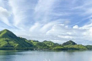 Breathtaking landscape view from the Andalucia in Komodo National Park. — Andalucia
